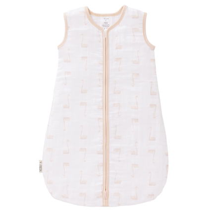 Fresk Schlafsack Baby Musselin Swan Pale Peach 2-lagig