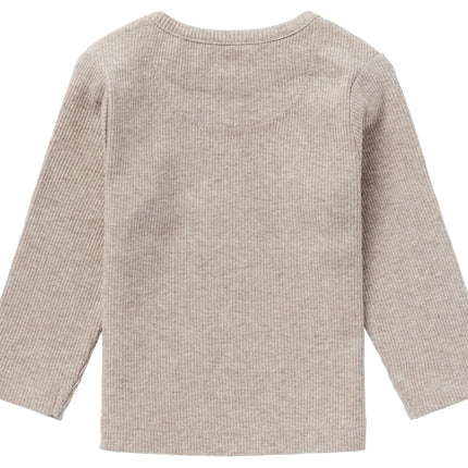 Noppies Baby Shirt Natal Taupe Melange