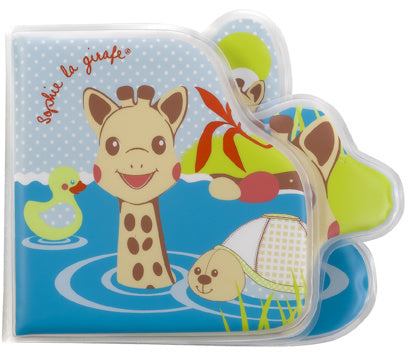 Sophie de Giraf Badespielzeug Badebuch in Geschenkbox