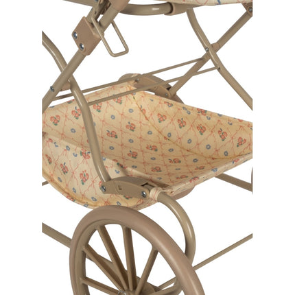 Konges Slojd Puppenwagen Fleur Decor 90cm