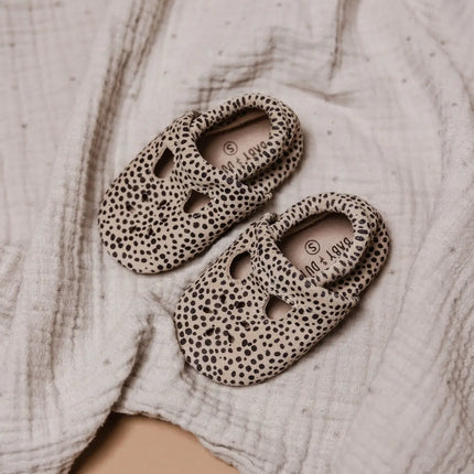 Baby Dutch Baby Schuhe Juna Speckle Wildleder