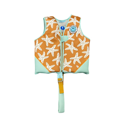 Swim Essentials Schwimmweste Sea Star Leopard 3-6 Jahre