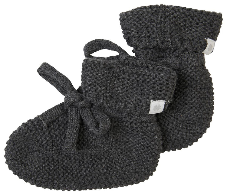 Noppies Babyshoes Nelson Dunkelgrau Melange