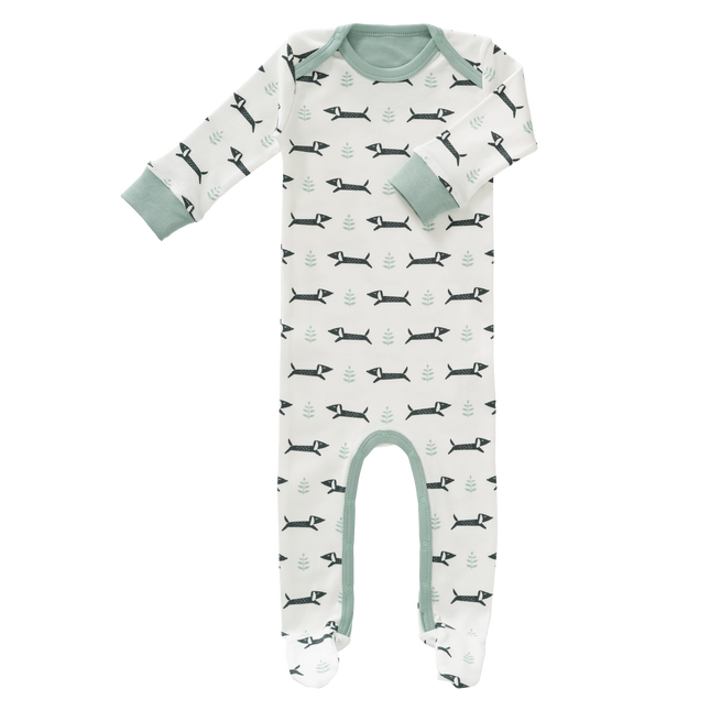 Fresk Baby-Pyjama mit Fußdachsy