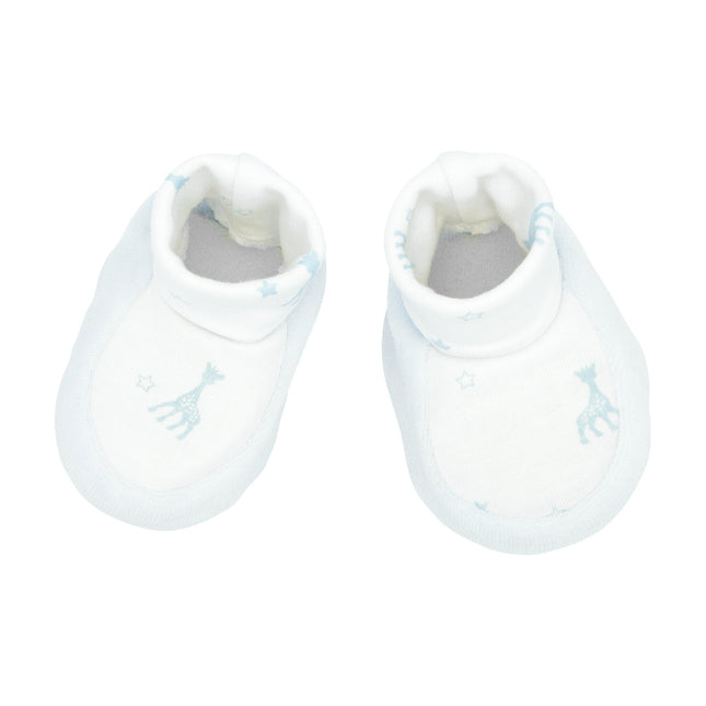 Sophie de Giraf Babyschuhe Hausschuhe Blau