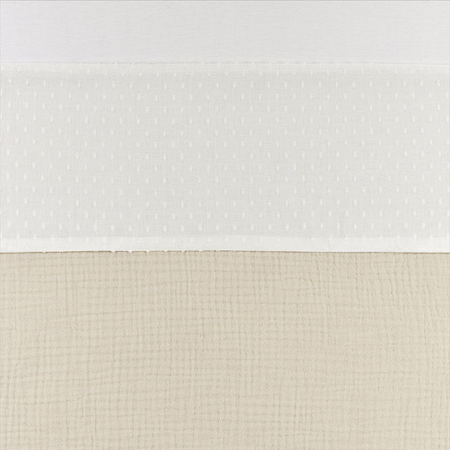 Meyco Bettlaken Plume Offwhite 100X150cm