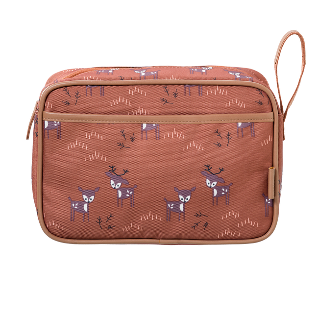 Fresk Kosmetiktasche Deer Amber Brown