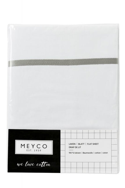 <tc>Meyco</tc> Wiegeblatt Paspel Grau