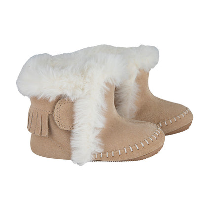 Baby Dutch Babyschuhe High Beige