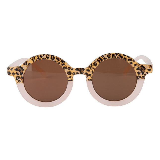 Baby Dutch Baby-Sonnenbrille Sonnenbrille Leopard Blush