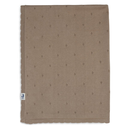 <tc>Jollein</tc> Wiegedecke Pointelle Biscuit 100x150cm