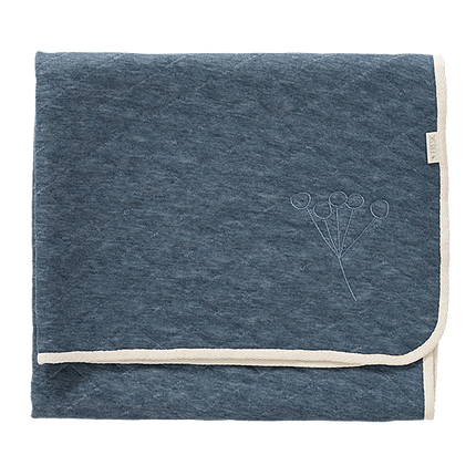 Fresk Kinderbettdecke Nordic Blue Indigo 75x100cm