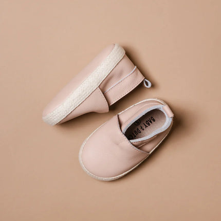 Baby Dutch Baby Schuhe Lou Rosa Leder