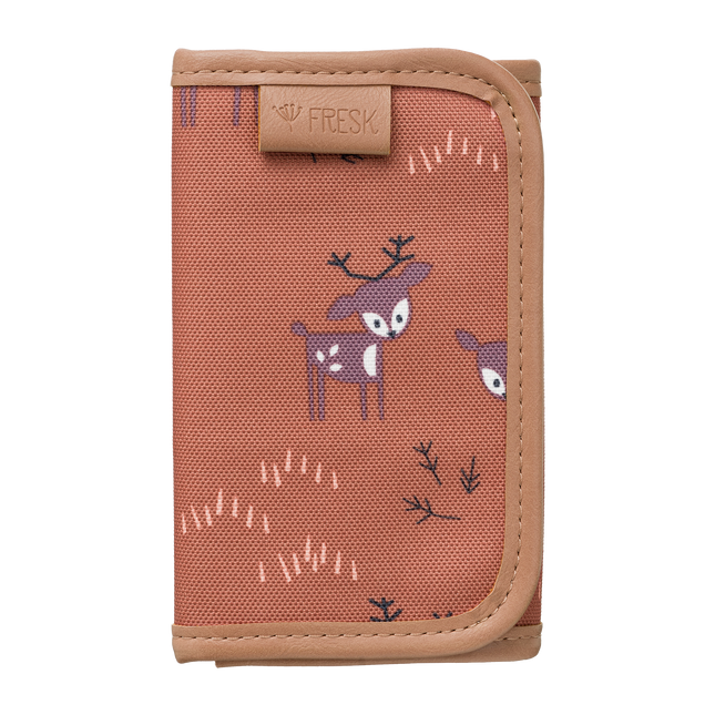 Fresk Brieftasche Hirsch Amber Brown