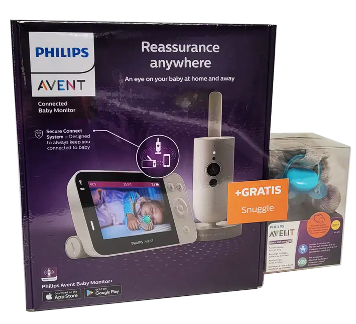 Philips Avent Babyphone Video Wifi + Free Snuggle