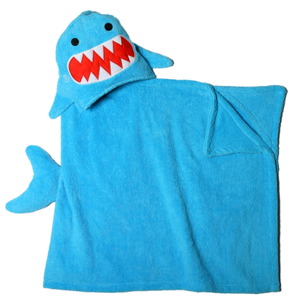 Zoocchini Badcape Baby Sherman The Shark Cotton