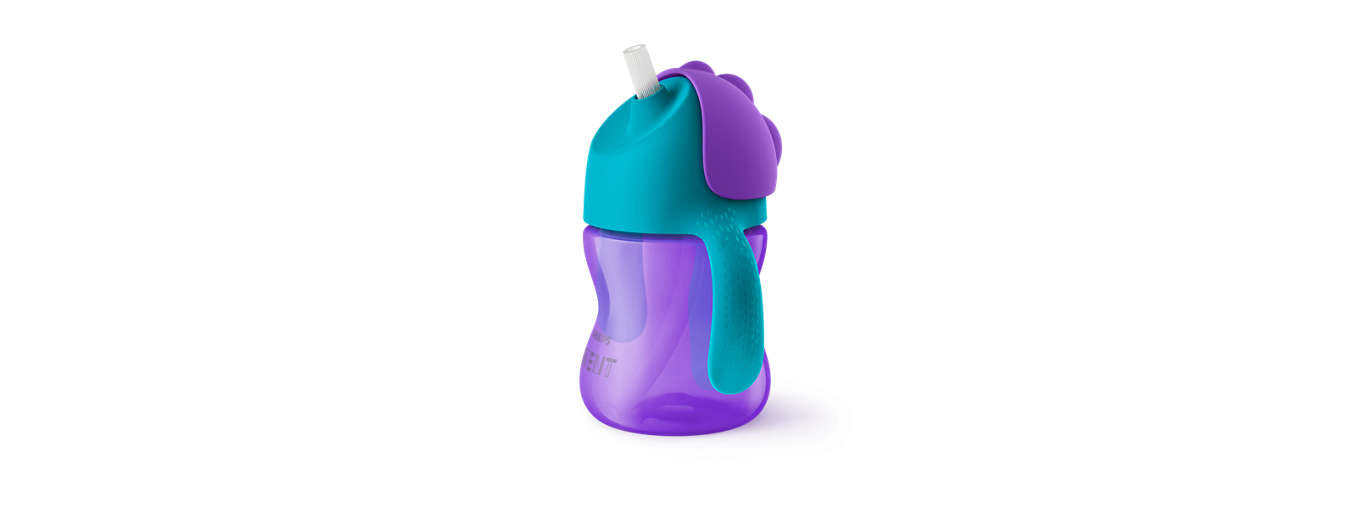 Philips Avent Strohhalmbecher 200ml 9m+ Lila