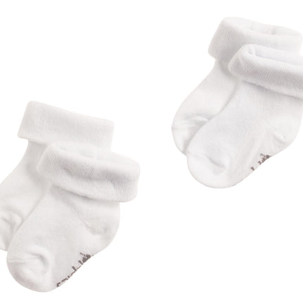 Noppies Babysocken Rindfleisch Weiß 2er-Pack