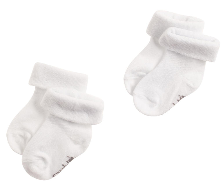 Noppies Babysocken Rindfleisch Weiß 2er-Pack