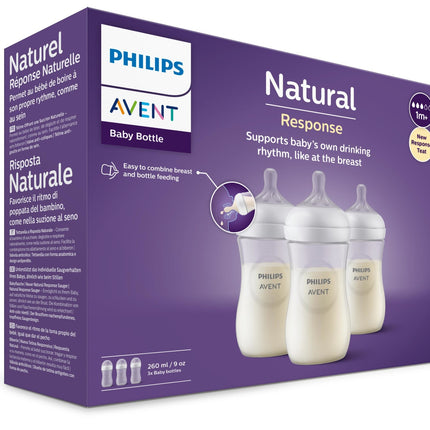 Philips Avent Babyflasche 3.0 Natürlich 260ml 3Stk