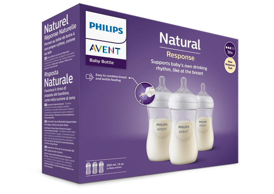 Philips Avent Babyflasche 3.0 Natural 260ml 3Stück