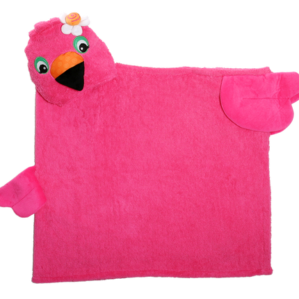 Zoocchini Badcape Baby Franny The Flamingo Cotton