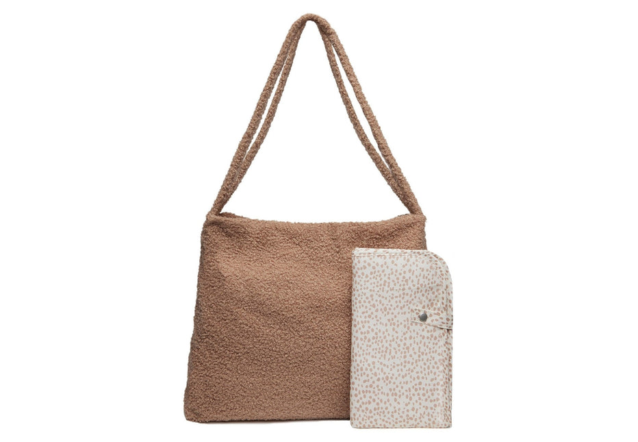 Jollein Wickeltasche Shopper Boucle Biscuit