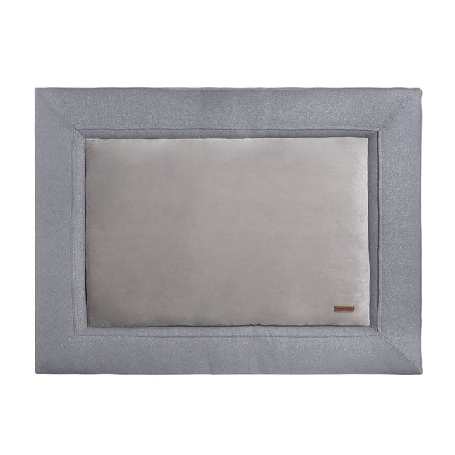 Baby's Only Laufgittermatte Sparkle Melee Silbergrau 75x95cm