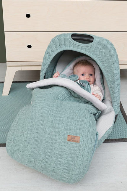 Baby's Only Fußsack-Autositzkabel weiß