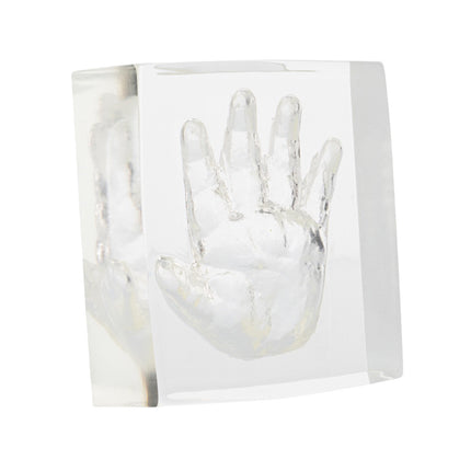 Dooky Fotorahmen Crystal Memories 2D Hand Foot Print 10X10Cm