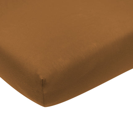 Meyco Spannbetttuch Jersey Camel 40x80/90 cm