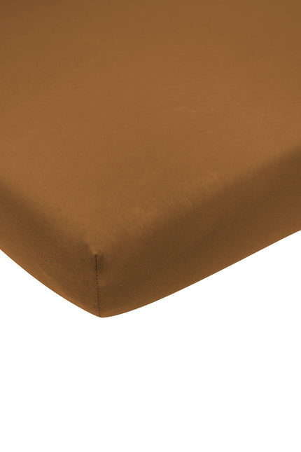 Meyco Spannbetttuch Jersey Camel 40x80/90 cm