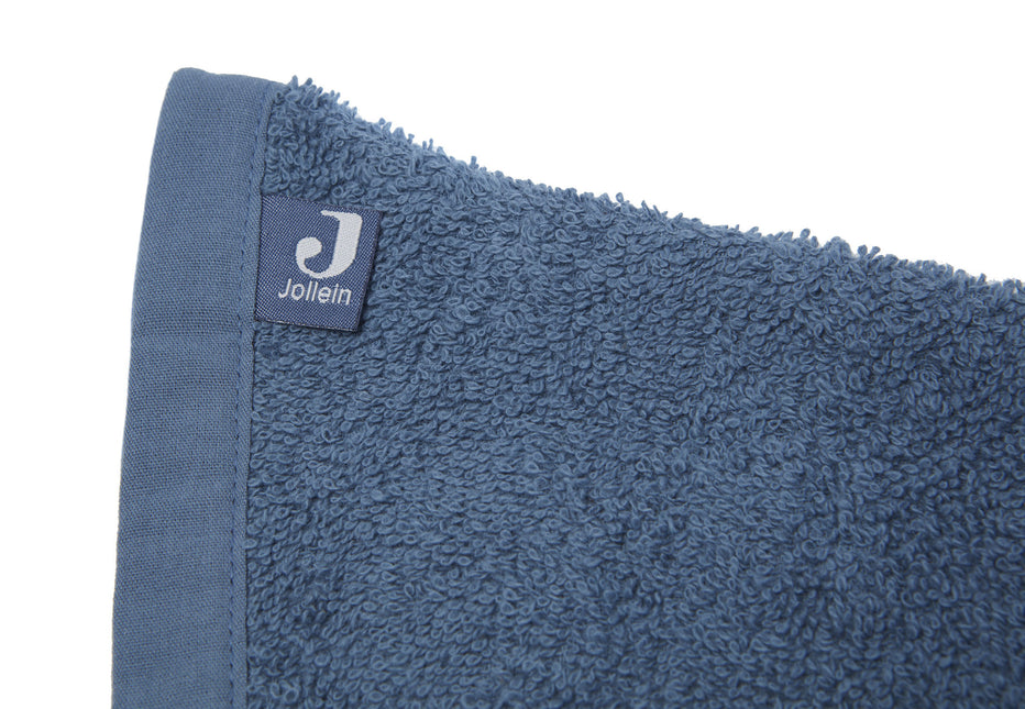 Jollein Waschlappen Frottee Lange Jeans Blau