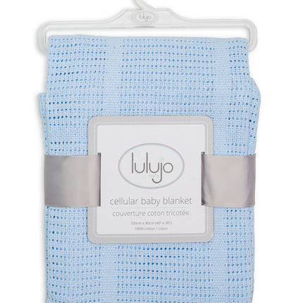 Lulujo Kinderbettdecke Cellular Blue