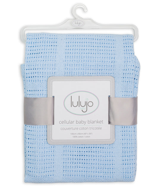 Lulujo Kinderbettdecke Cellular Blue