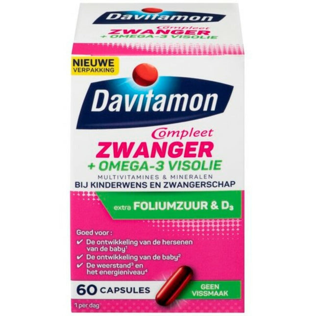 Davitamon Schwangerschaftsvitamine Complete Pregnant + Omega-3 Fischöl