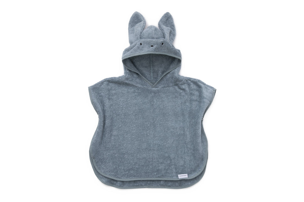 Bamboom Badeponcho Blau 0–2 Jahre