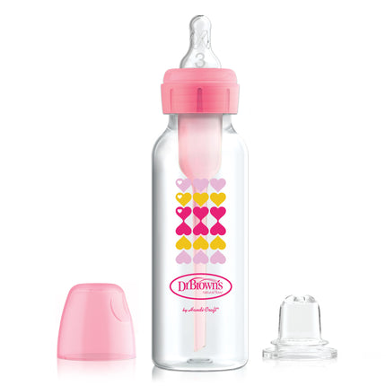 Dr. Brown's Options+ Flasche zu Sippystarter kit SH 250ml rosa