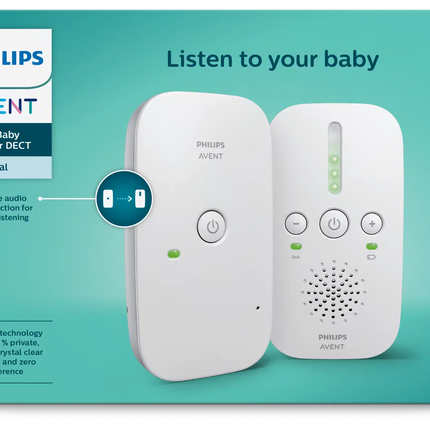 Philips Avent Philips Avent Babyphone Dect Scd502/26