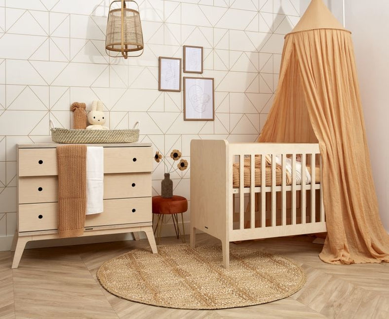 Meyco Kinderbettdecke Herringbone Sand