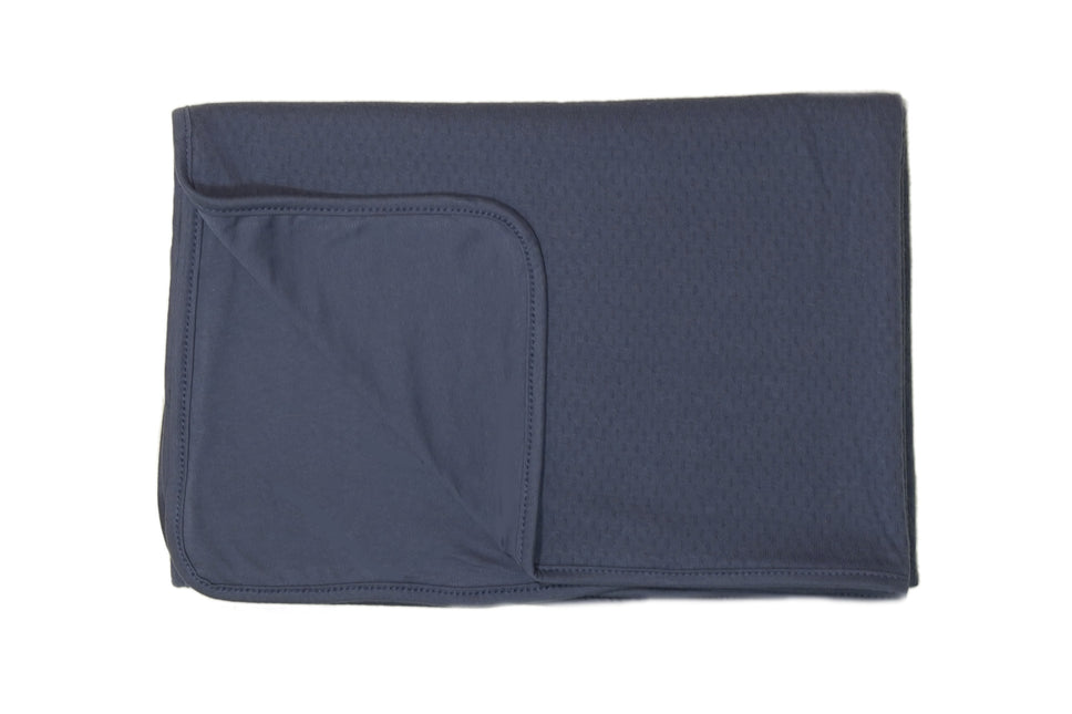 Snoozebaby Kinderbettdecke T.O.G 1.0 Mitternachtsblau 100x75cm