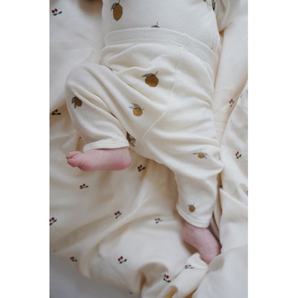 Konges Slojd Baby-Leggings Zitrone 100% Bio-Baumwolle