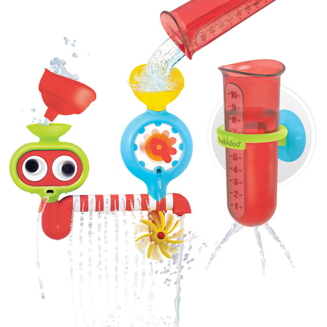 Yookidoo Badespielzeug Wasser Labor gefärbt