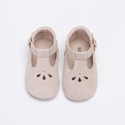 Baby Dutch Baby Schuhe Evi Sand Wildleder