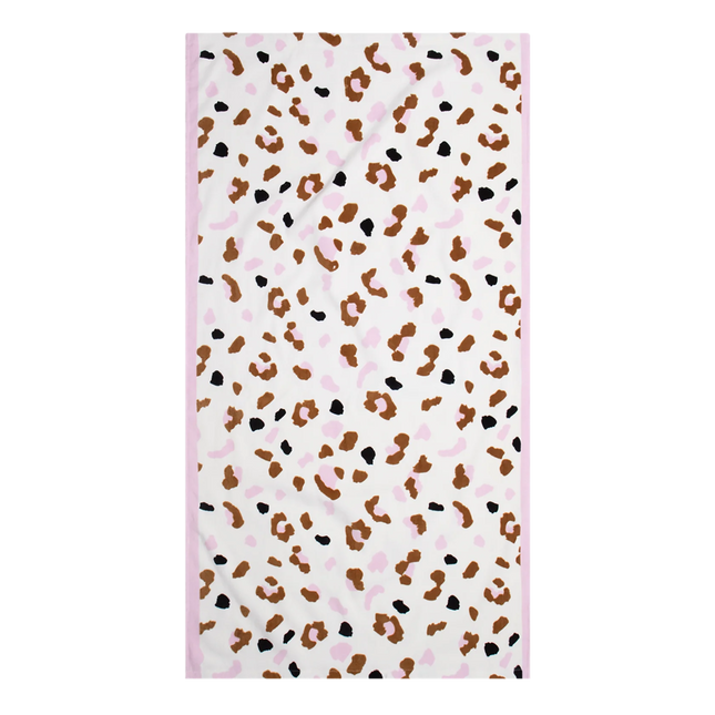 Swim Essentials Leopard Strandtuch 135X65Cm