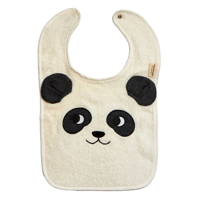 Roommate Lätzchen Off White Panda