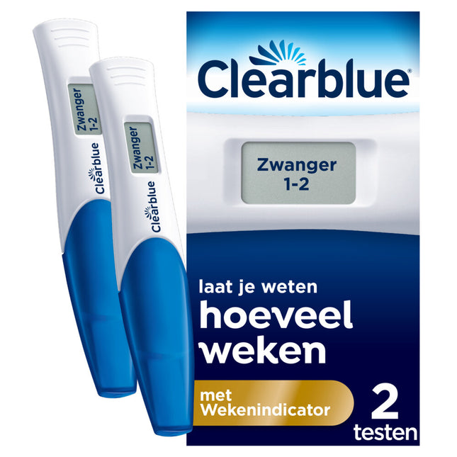 Clearblue Schwangerschaftstest mit Wochen-Anzeige