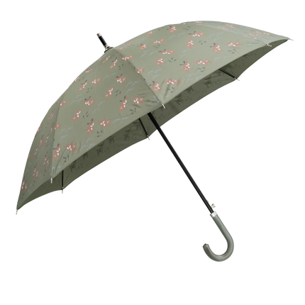 Fresk Regenschirm Hirsche Olive