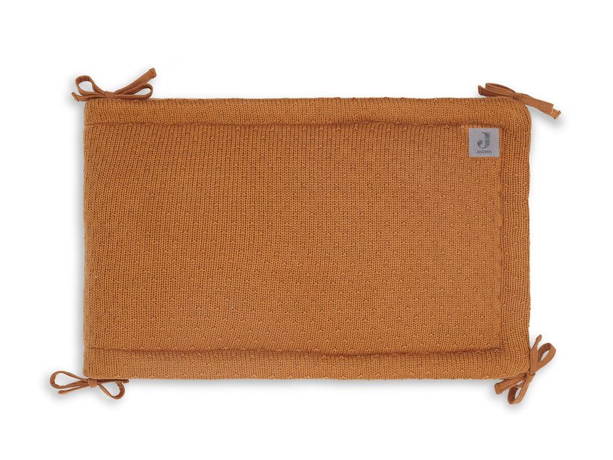 Jollein Bettnestchen Bliss Knit Caramel 35x180cm