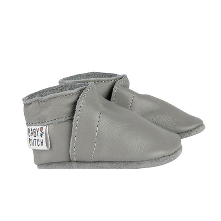 Baby Dutch Babyschuhe, schlichtes Grau